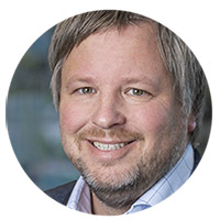 Porträtt på Henrik Palmblad-Wennergren, digitaliseringsdirektör