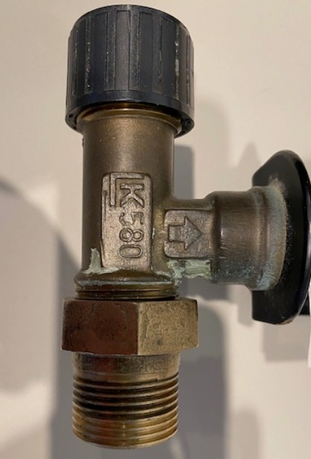 Närbild ventil LK 580