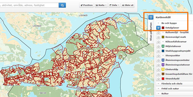 Så hittar du detaljplanen | Nacka kommun