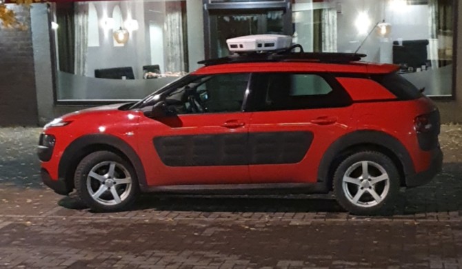 Kamerabild för att inventera parkeringsbehov