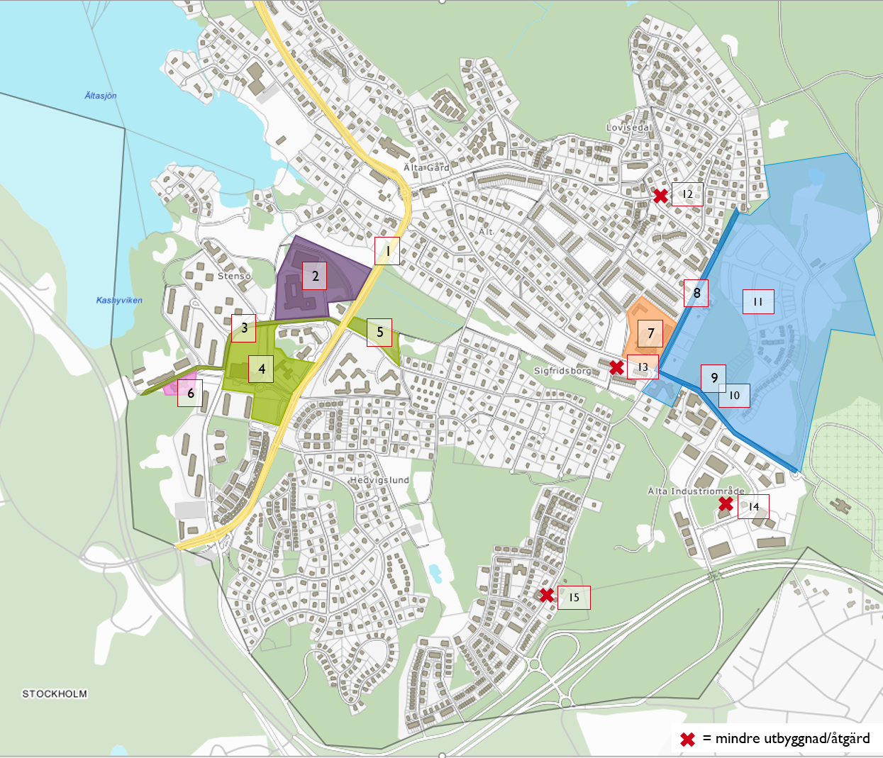 Utbyggnader i Älta 2018-2023 | Nacka kommun