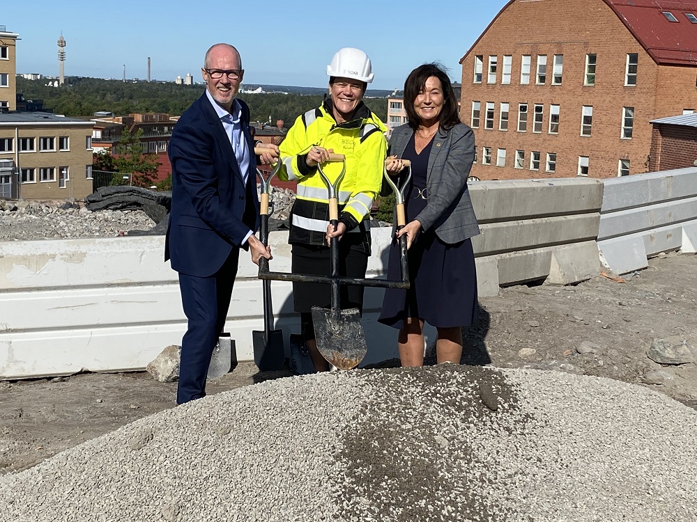 Mats Gerdau, Carola Lavén och Cathrin Bergenstråhle