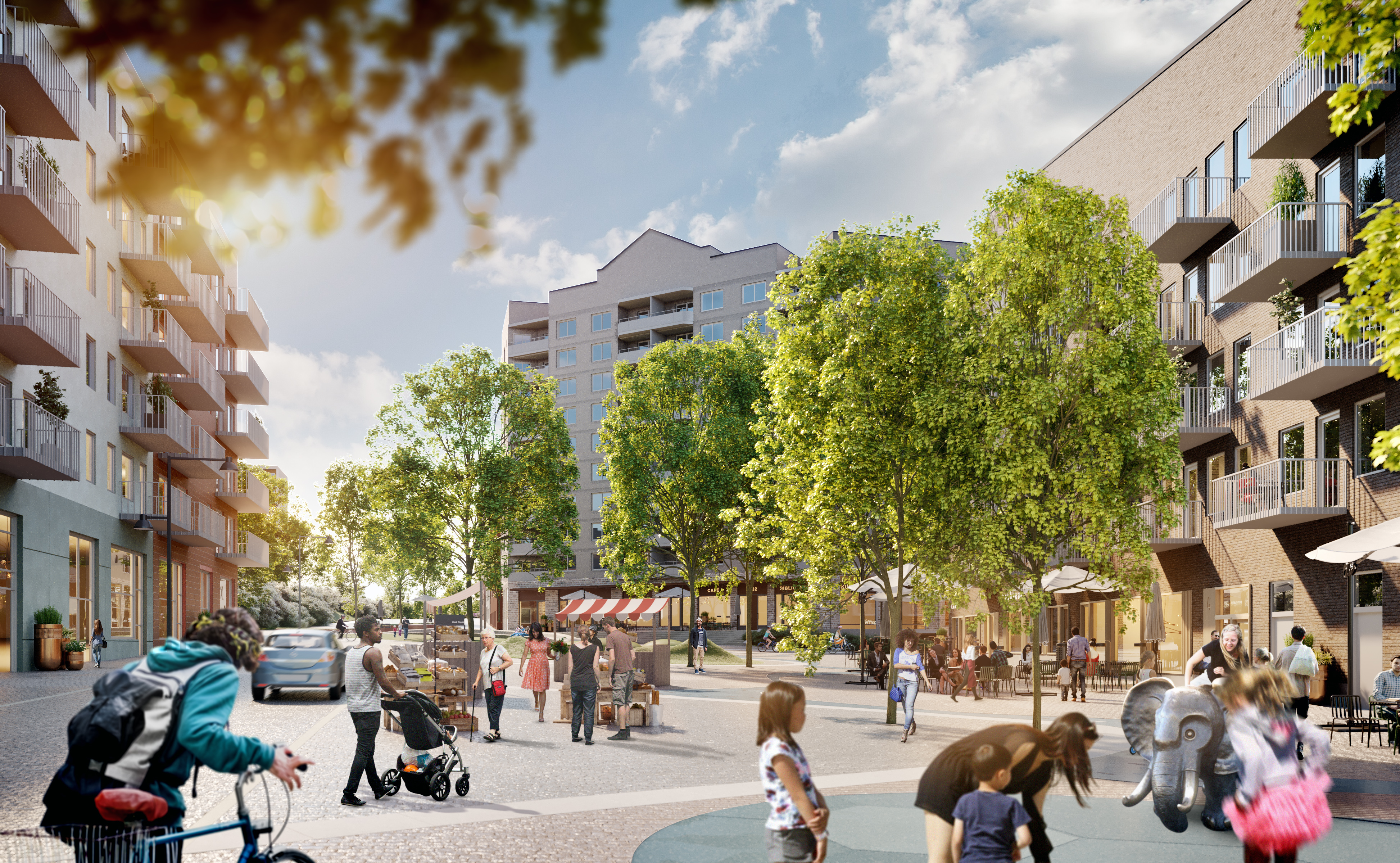 Älta centrumkvarter | Nacka kommun