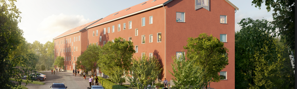 De nya husen (illustration i detaljplanen)