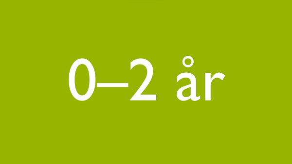 Text: 0-2 år