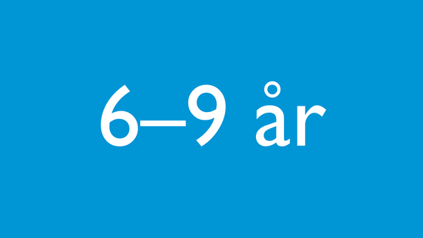 Text: 6-9 år