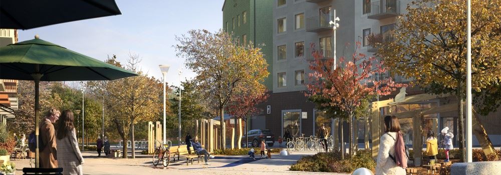 Dags för nytt torg i Älta centrumkvarter | Nacka kommun