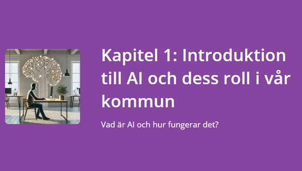 Bildutsnitt från AI-kurs
