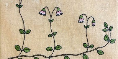 Brodera blommor - Workshop med Maja Stjärna