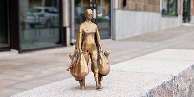 Guidad konstvandring i Älta