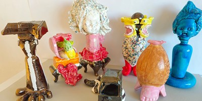 Lena Flodman på Nacka hembygdsmuseum