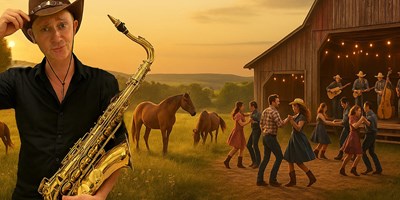 Daniel Yngwe med sin Country Show