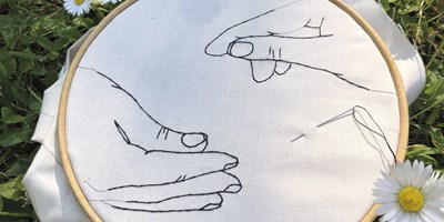Meditativt broderi - Workshop med Maja Stjärna 