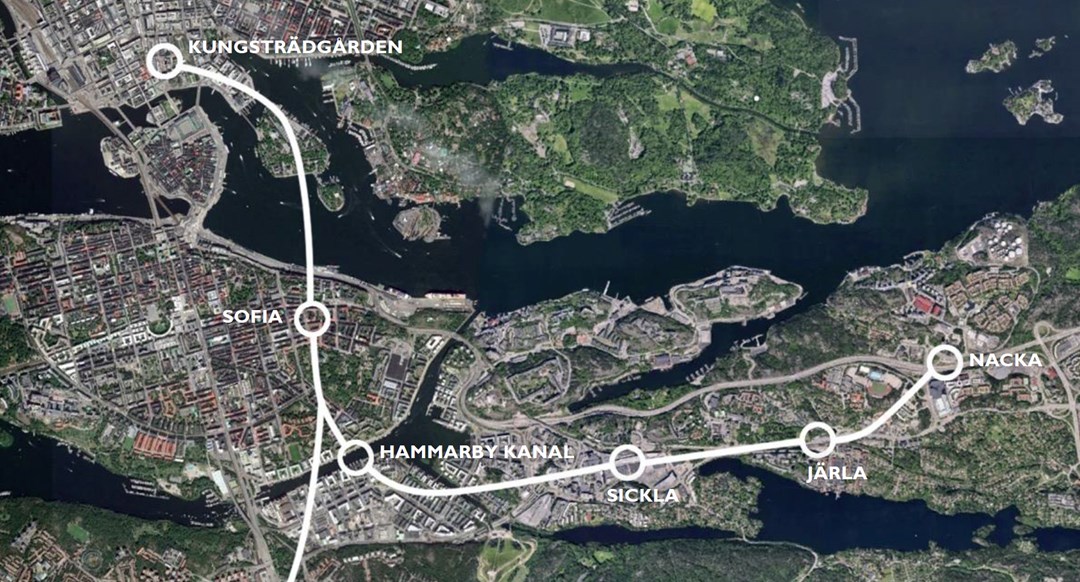 Tunnelbana Till Nacka Karta | Karta 2020