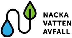 Logotyp Nacka vatten och avfall